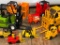 Group Of Diecast & Plastic Fork-Lifts