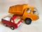 Vintage Tonka Dump Bed Truck + Unmarked Truck