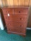 Vintage Maple 4-Drawer Chest