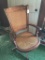 Victorian Office Chair W/Caned Seat & Back
