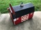 Cool, Vintage Metal Mailbox with Metal Barn Cover