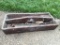 Antique, Wood, Tool or Blacksmith Caddie and Contents