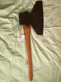 Early Broad Axe W/Handle