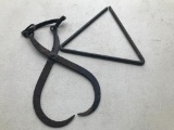 Pair of Ice Tongs and Triangle-Come and Get It!
