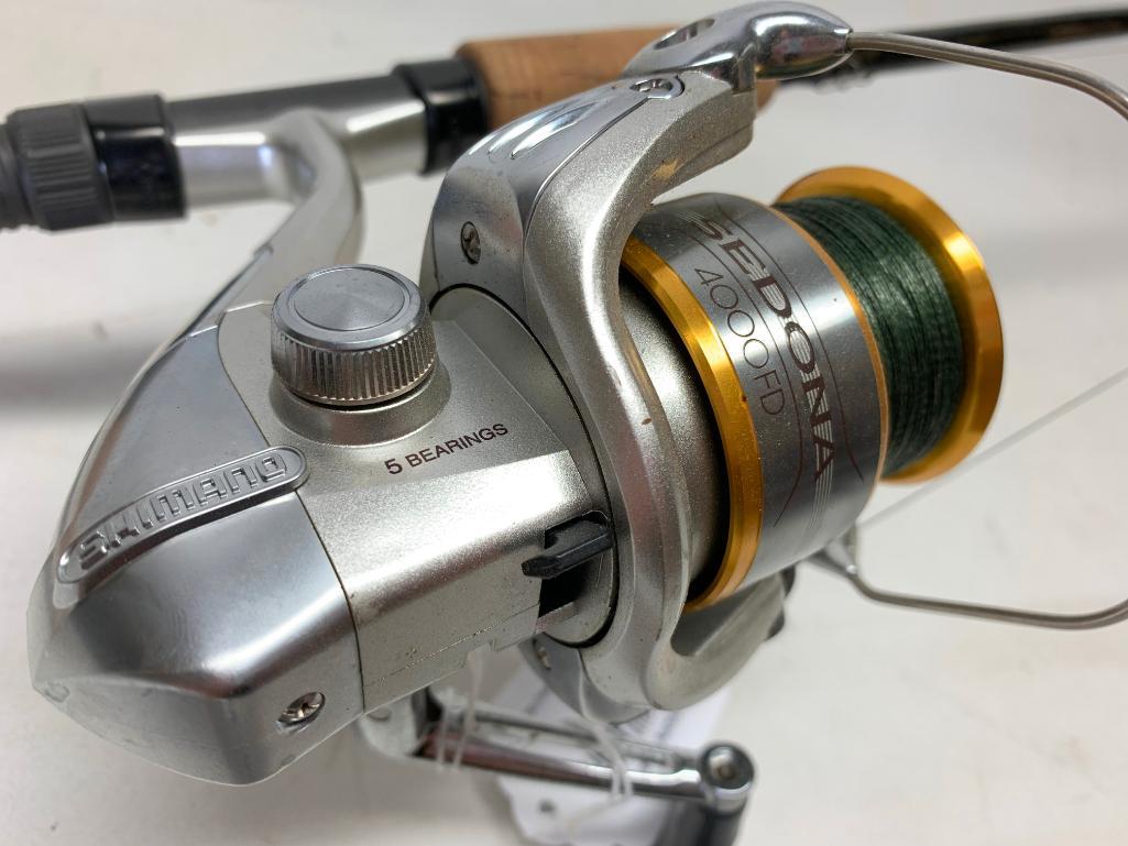 Shimano Sedona 4000FD Fishing Reel On A Rapala