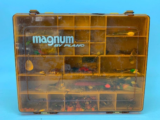 Plano "Magnum" Tackle Box W/Spoons & More!