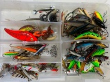 Organizer Full Of Lures Marked 