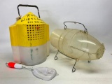 Misc. Fishing Items: Live Bait Bucket, Minnow Catcher, & Some Similar Items