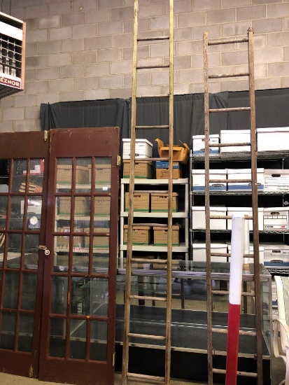 Large, Vintage Wood Ladder