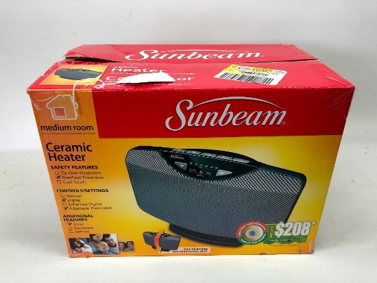 Sunbeam Ceramic Heater In Box