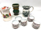 Interesting Group Of Transfer Ware & Misc. Items