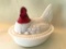 Westmoreland Milk Glass Hen-On-A-Nest