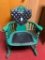 Antique Painted Rocking Chair
