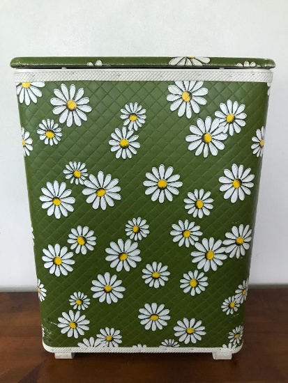 Retro 1970's Look Clothes Hamper