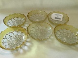 (6) Vintage Berry Dishes