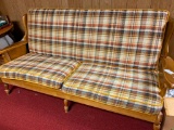 Vintage Maple Framed Couch