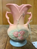Hull Art Pottery Double Handled Vase 