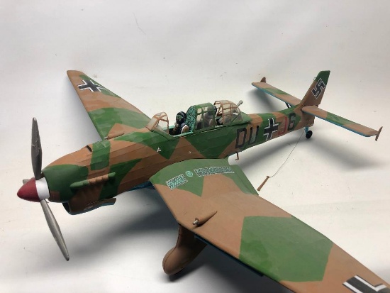 Home-Made Model Military Plane