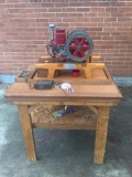 Olds Engine On Table By Seager Engine Works-Mini Hit/Miss Engine