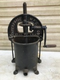 Cast iron Enterprise Sausage Stuffer Dated 1883