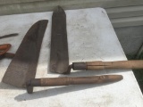 (2) Vintage Hay Knives