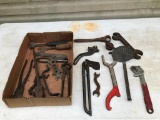Large Group Of Farm Wrenches & Tools