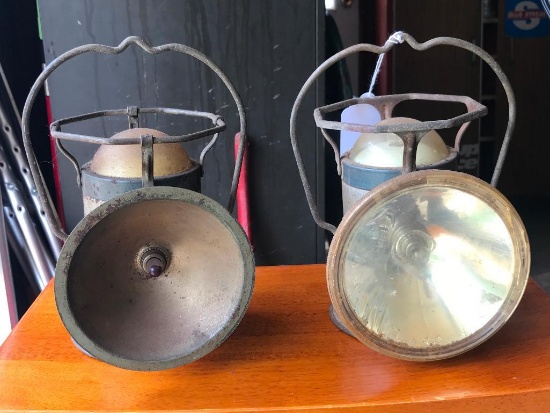 (3) Vintage Delta Powerlite Lanterns