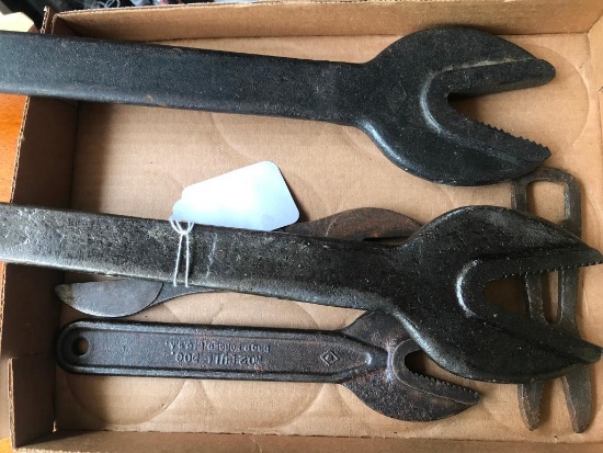 (5) Vintage "Alligator" Wrenches