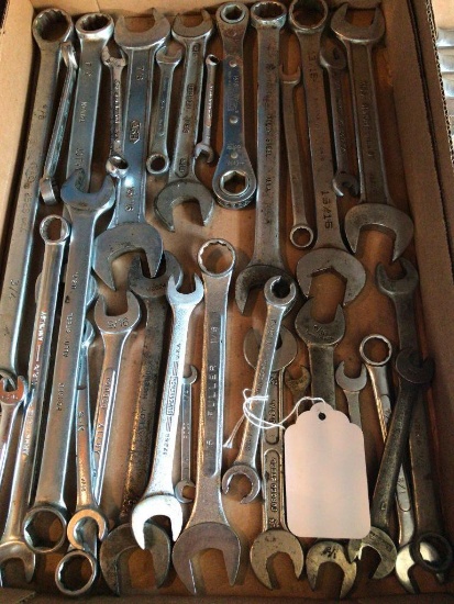 Group of Open End/Box End Wrenches