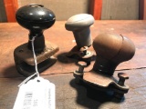 (3) Vintage Steering Wheel Knobs