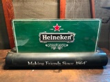 Heineken Light Up Beer Clock