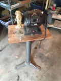 Chicago Tool, 6? Bench Grinder On Stand