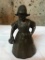 Brass Figural Milk Maid Bell