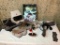 Original Nintendo Zapper light Gun, Duck Hunt, Robotic Operating Buddy, Gyromite and Cleaning Kit