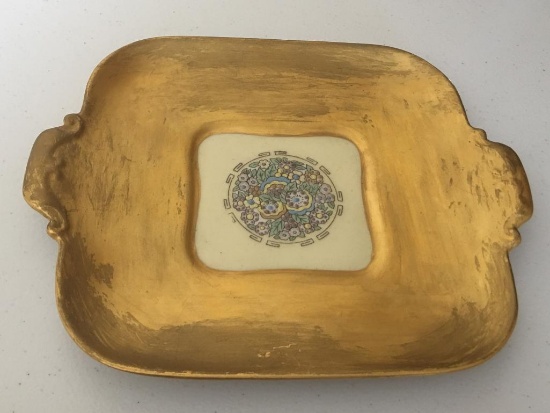 Lenox Belleek Hand Painted Tray