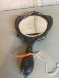 Art Noveau Hand Mirror, Just Over 10