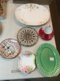 Group of Porcelain Plates, Platters and More!