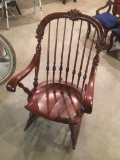 Antique/Vintage Rocking Chairs with Shell and Dragon Design