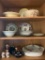 Kitchen Cabinet: Older Serving Bowls, Salt & Peppers, & More!