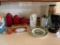 Kitchen Counter Lot: Canister Set, Can Opener, Coffee Pot, & More!