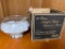 Punch Bowl & Cups In Original Box