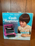 Vintage Tom Thumb Cash Register In Original Box