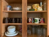 Kitchen Cabinet: Corelle Dishes, Cups, & More!