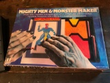 1979 Mighty Men and Monster Maker Toy in Original Box