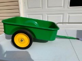 John Deere Pedal Tractor Trailer