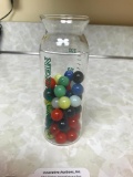 Small Beaker of Marbles