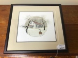 Limited Edition & Artist Signed Print Of Amish By Moss