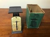 Vintage Postal Scale In Original Box