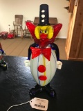 Unmarked Murano Glass Clown Figure