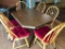 Oak Dinette Set W/(6) Chairs